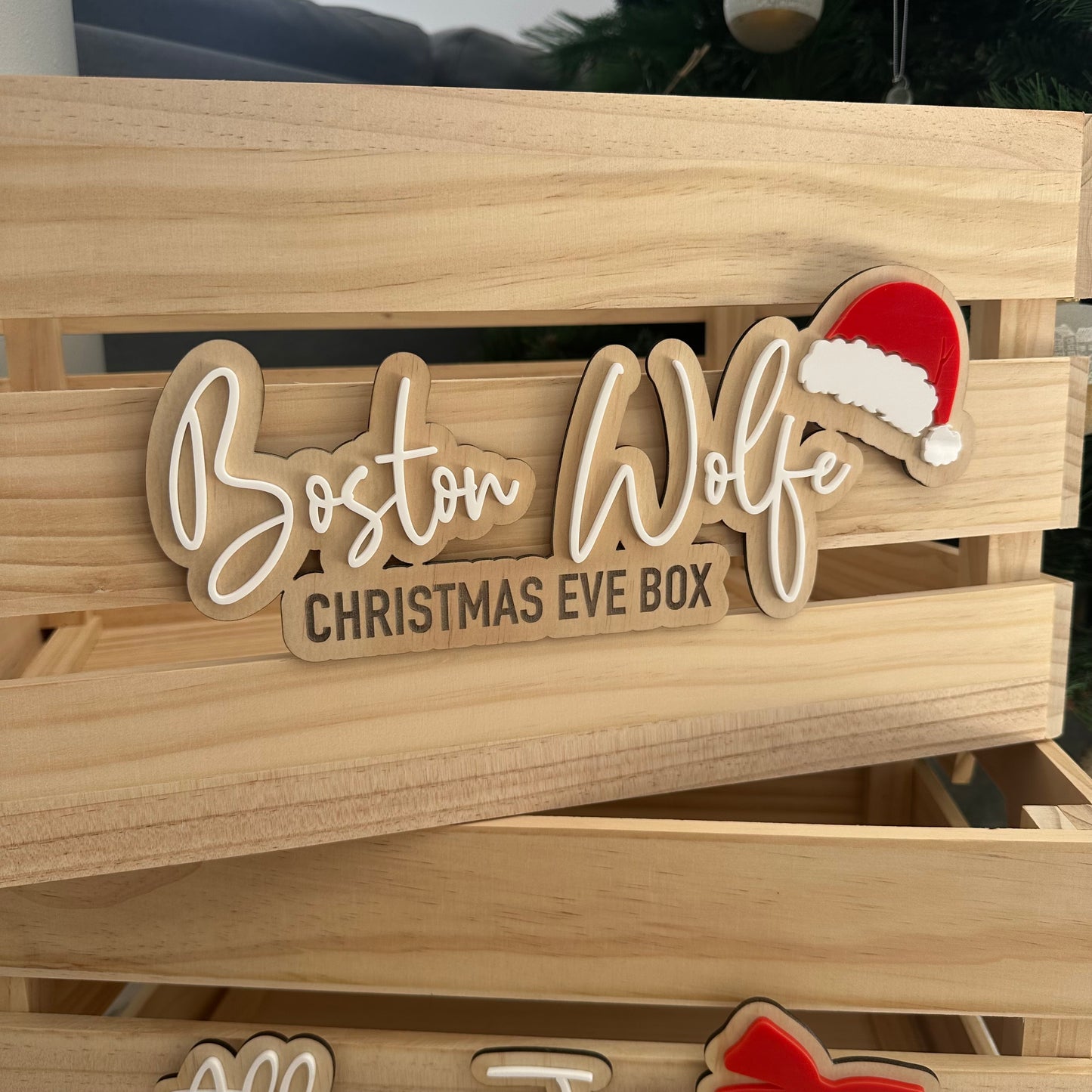 Personalised Christmas Eve Crate