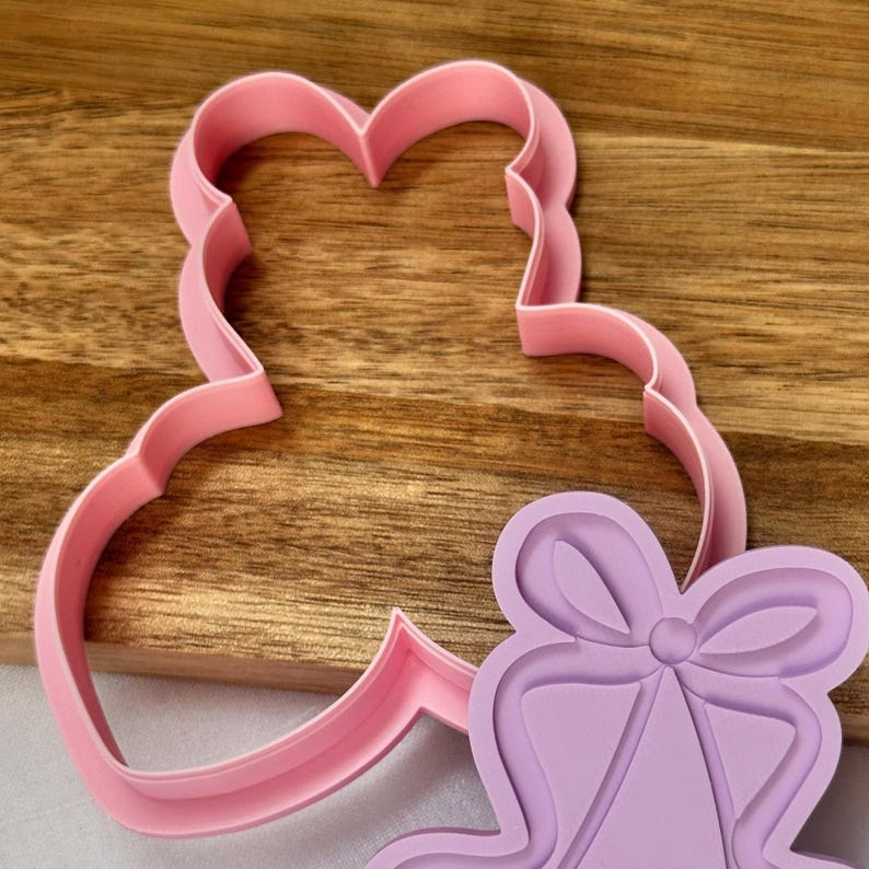 Cherry Hearts Cookie Stamp & Cutter