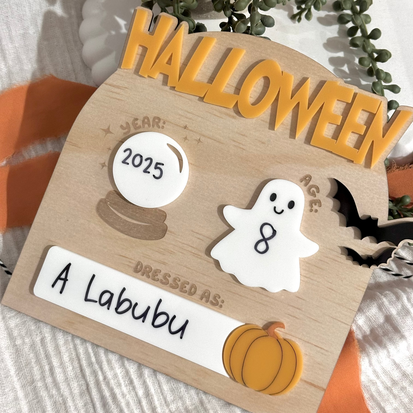 Halloween Costume Photo Board