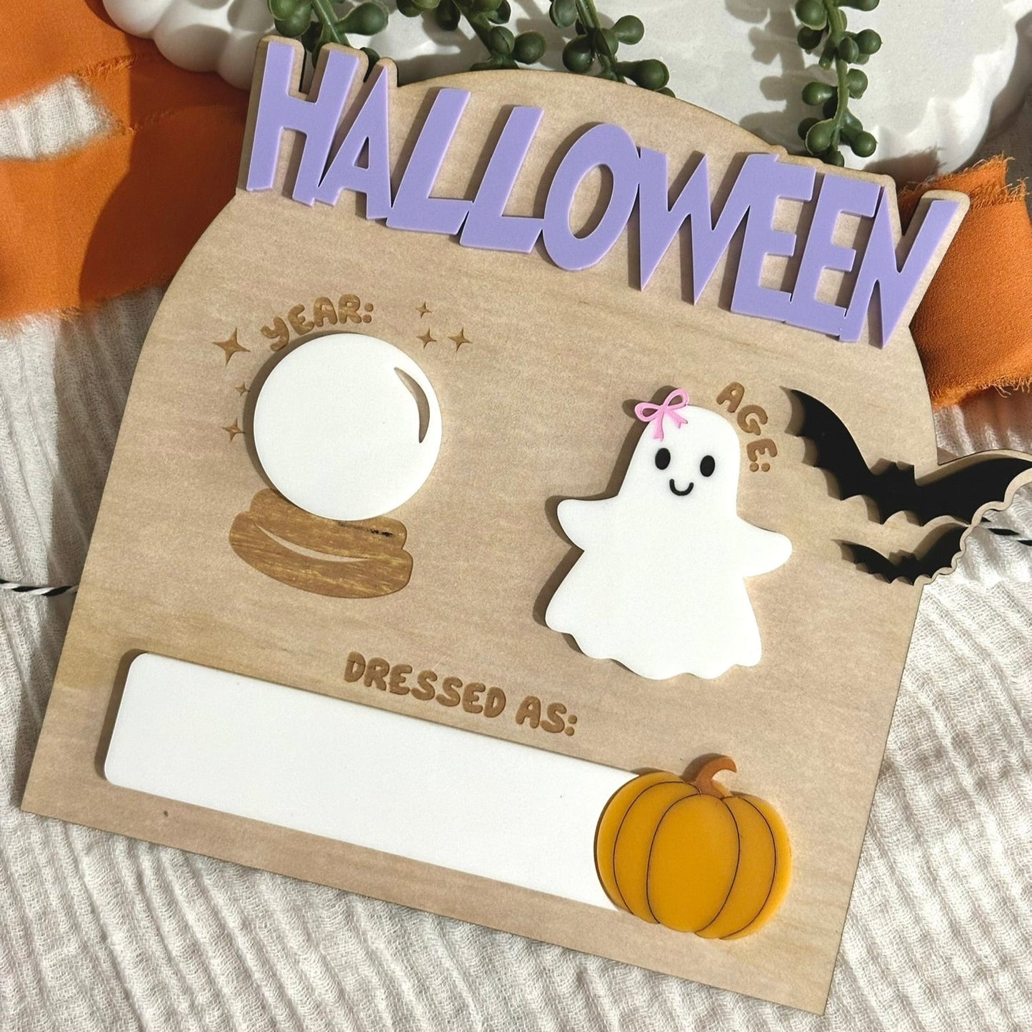 Halloween Costume Photo Board