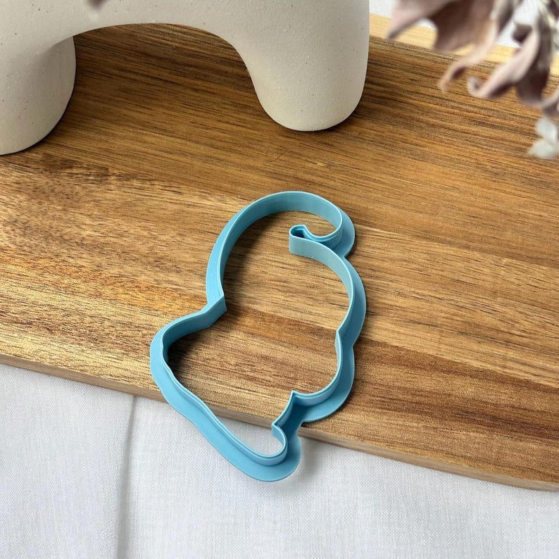 Elephant Cookie Stamp & Cutter