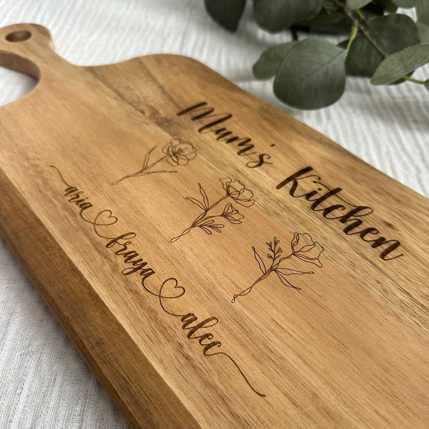 Mother’s Day Personalised Serving Board