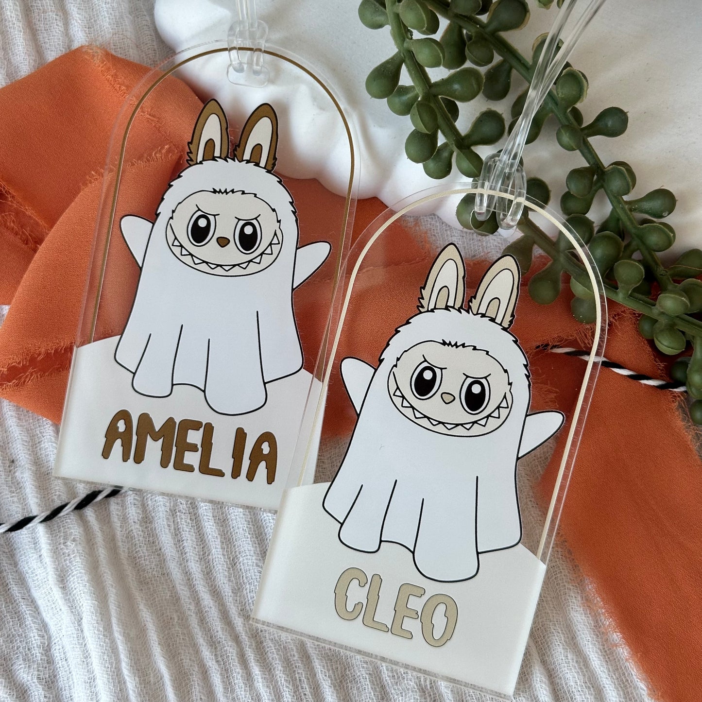 Halloween Labooboo Bag Tag (Labubu) - UV Printed