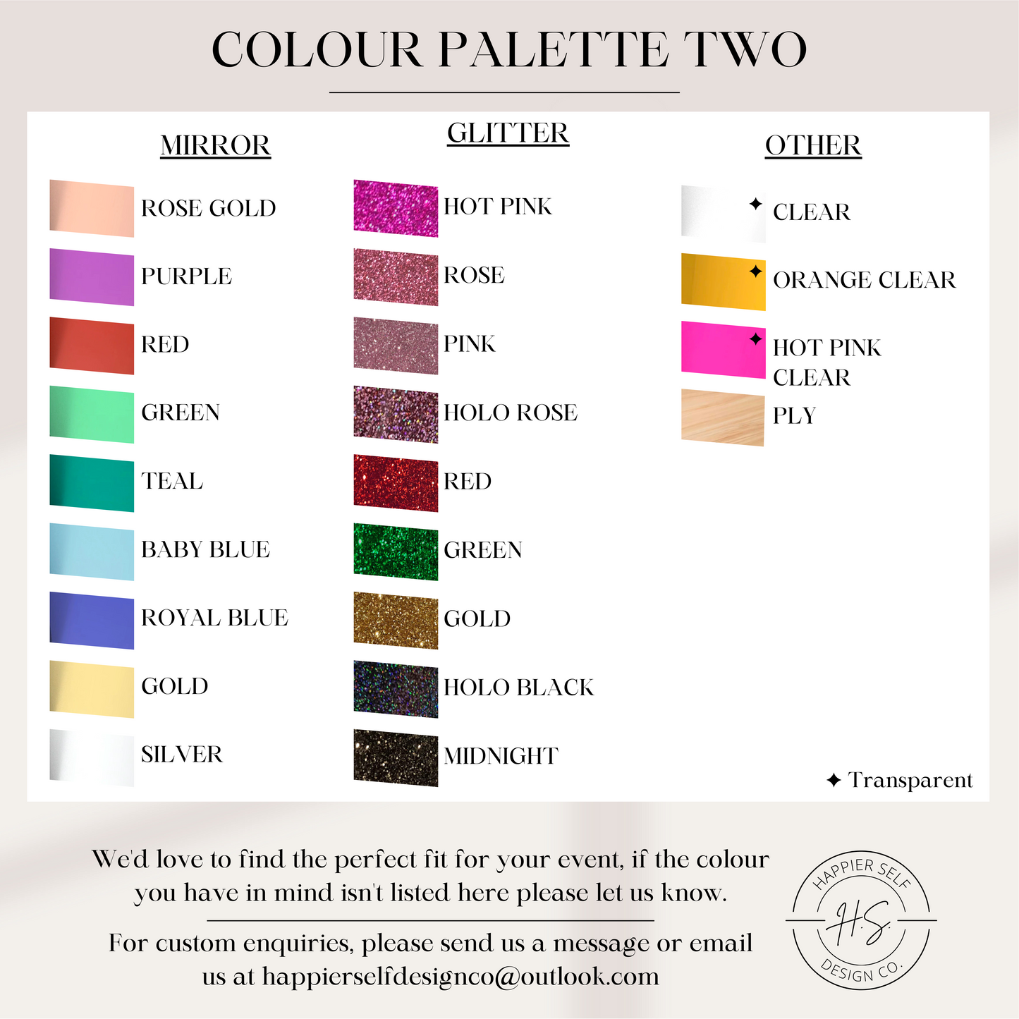 Engraved Custom Acrylic Bar Menu