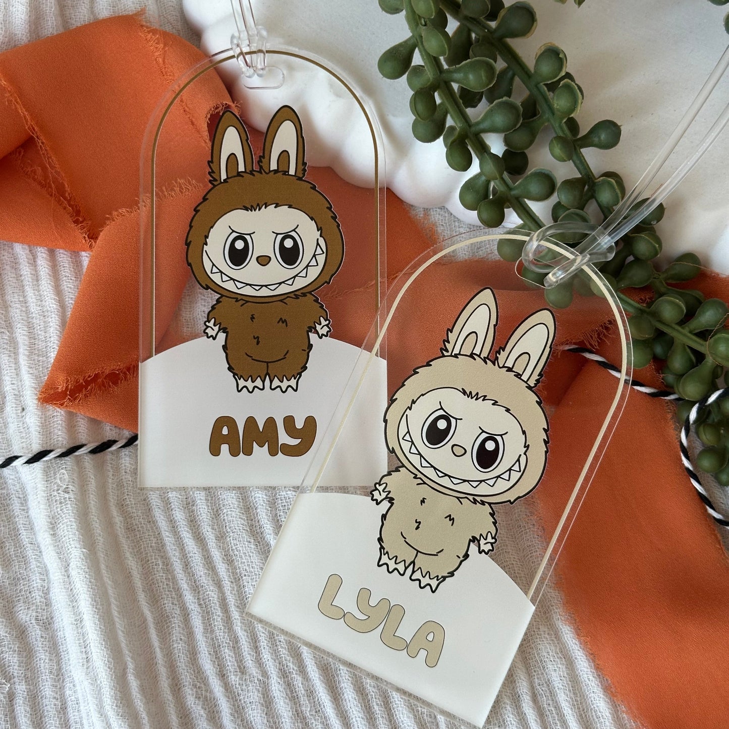 Labubu Bag Tag - UV Printed