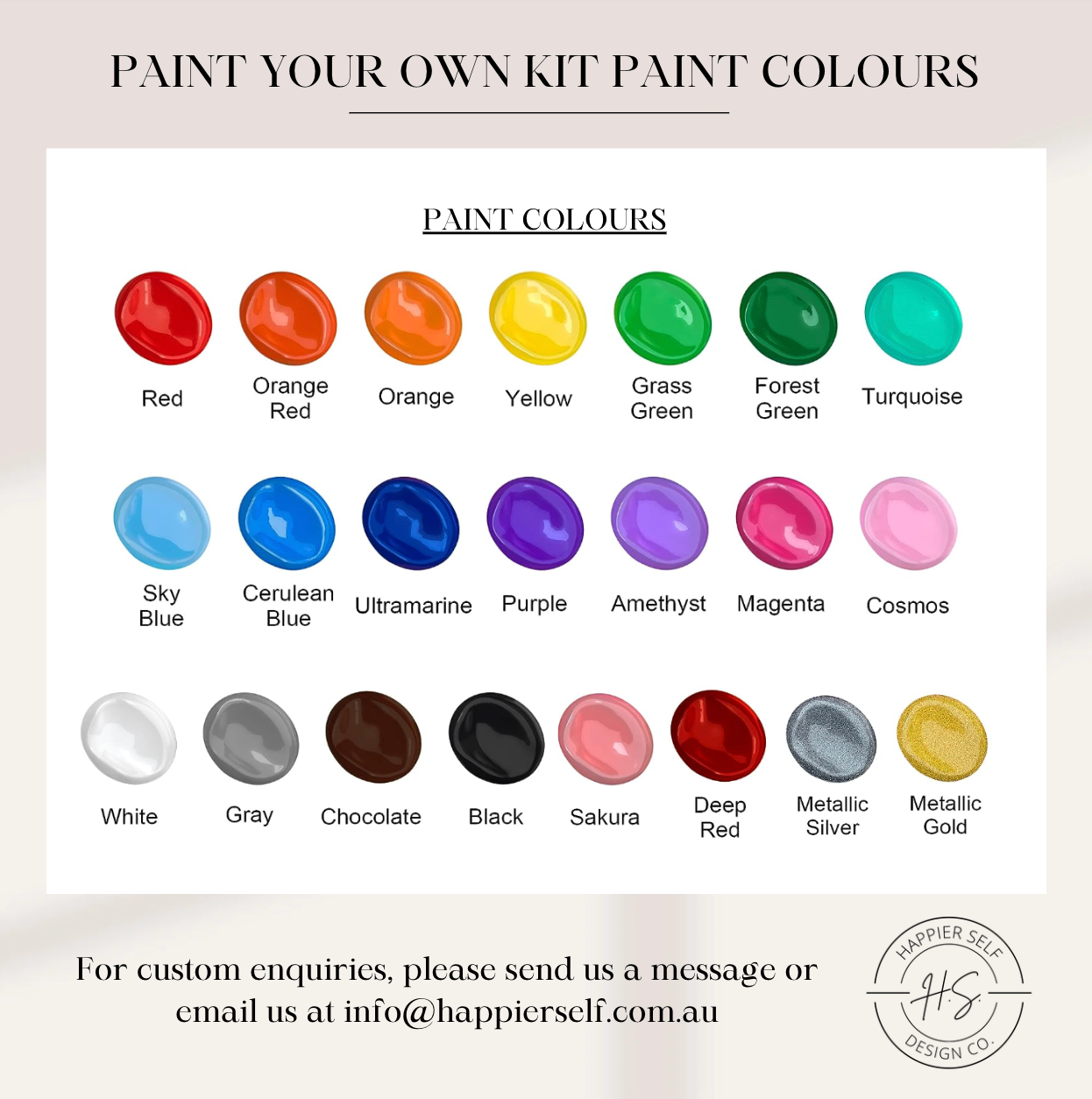 Halloween Paint Kit - Halloween PYO