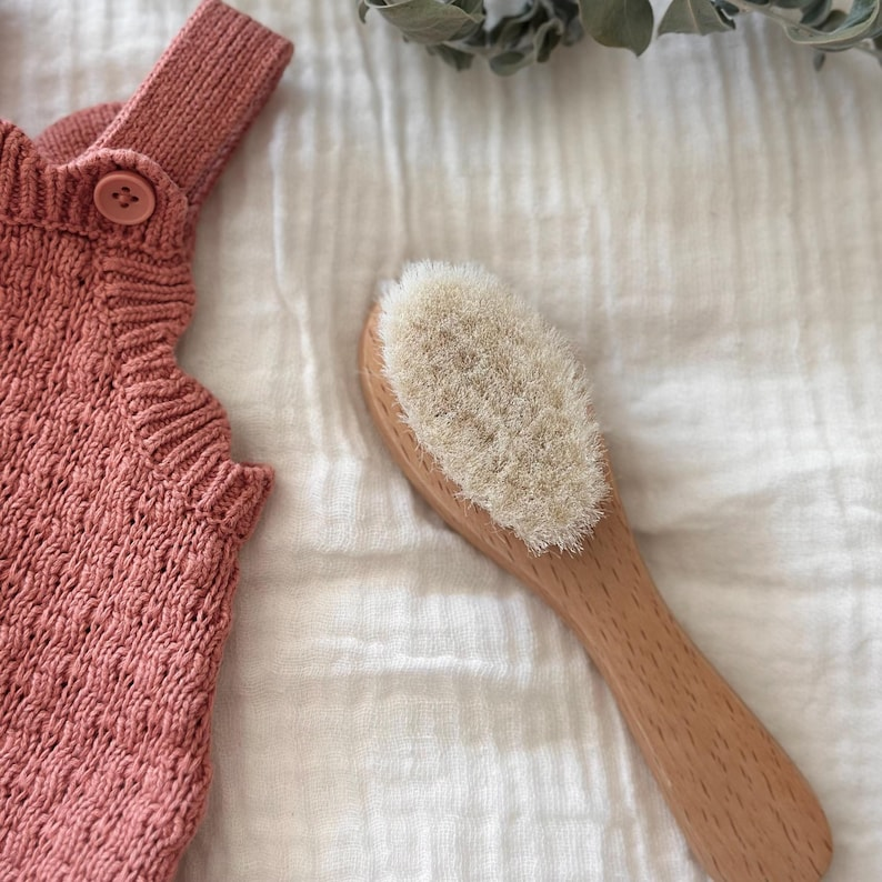 Custom Engraved Baby Brush and Comb Gift Set