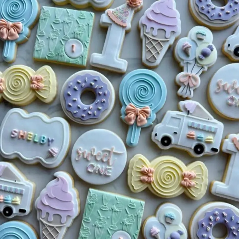 Ice Cream Truck Cookie Stamp & Cutter