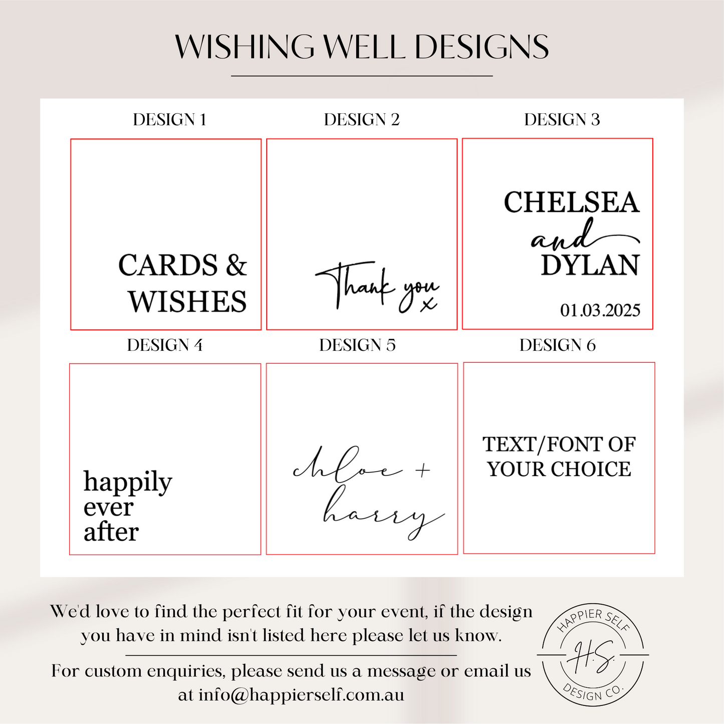 Custom Acrylic Wishing Well | Purchase