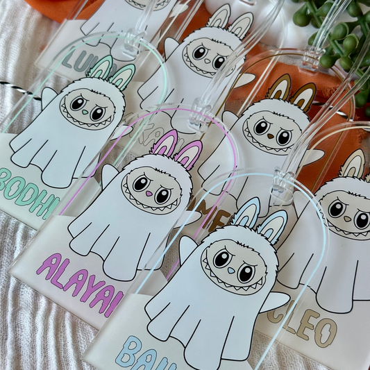 Halloween Labooboo Bag Tag (Labubu) - UV Printed