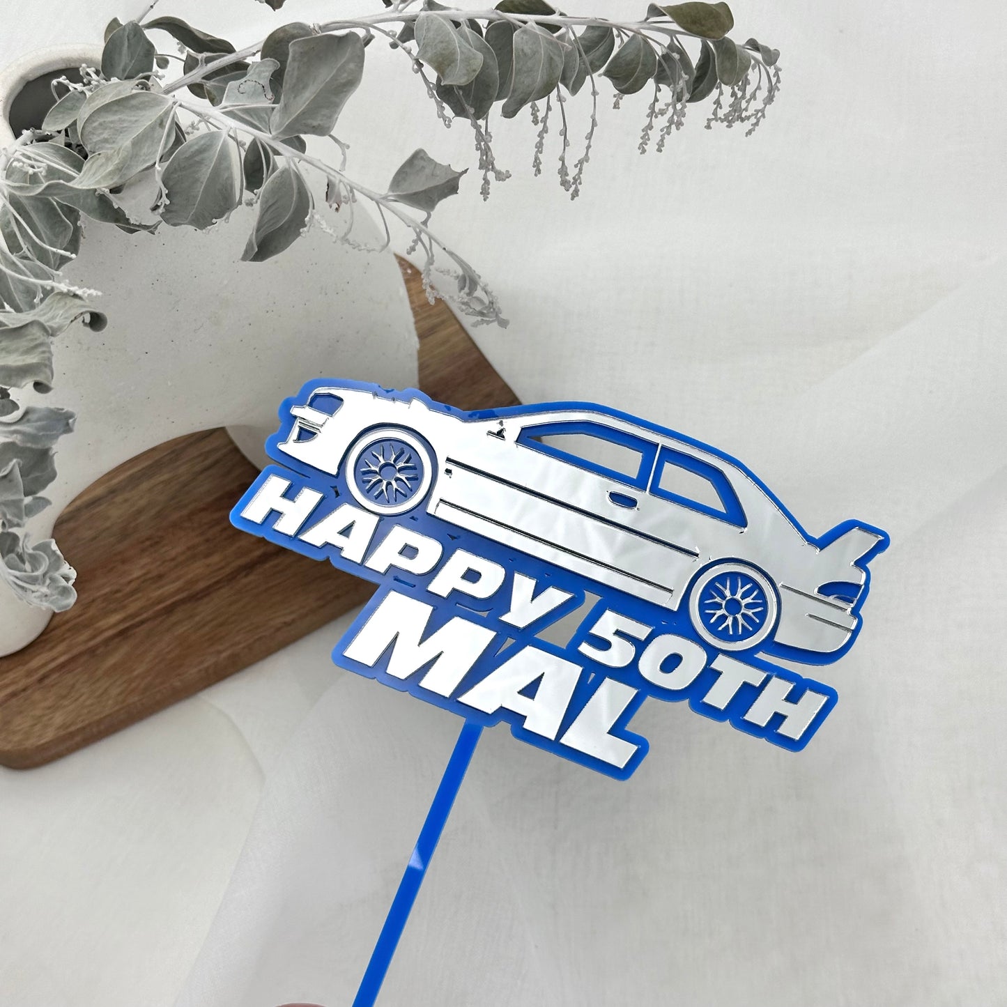 Subaru WRX Rally Car Cake Topper