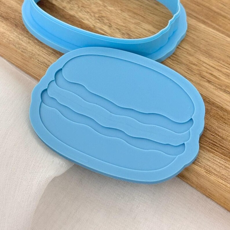 Macaron Cookie Stamp & Cutter