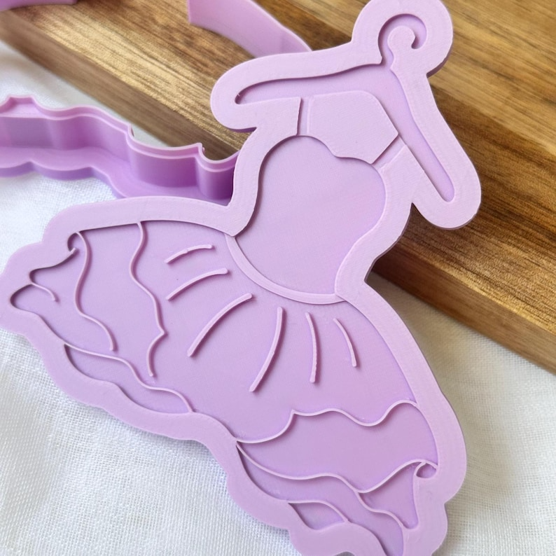 Tutu Cookie Stamp & Cutter