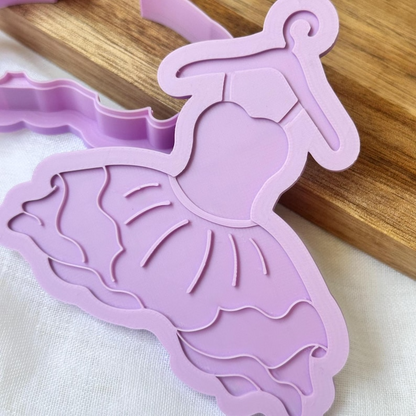 Tutu Cookie Stamp & Cutter