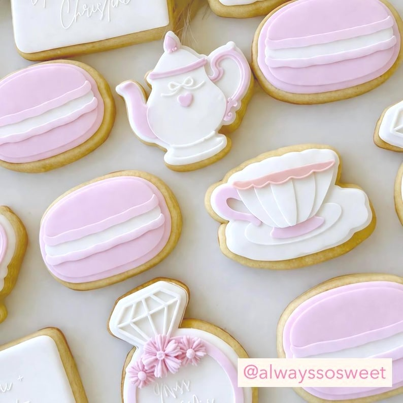 Teacup Cookie Stamp & Cutter