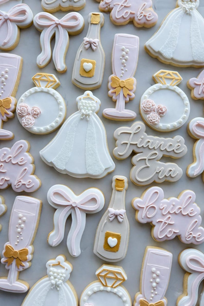 Fiance Era Cookie Stamp & Cutter