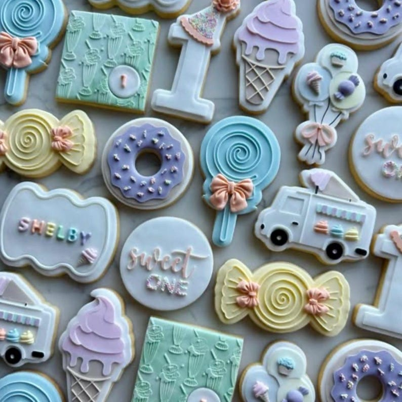 Sweet One Cookie Stamp & Cutter
