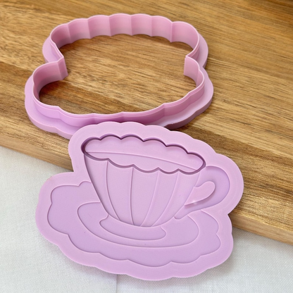 Teacup Cookie Stamp & Cutter