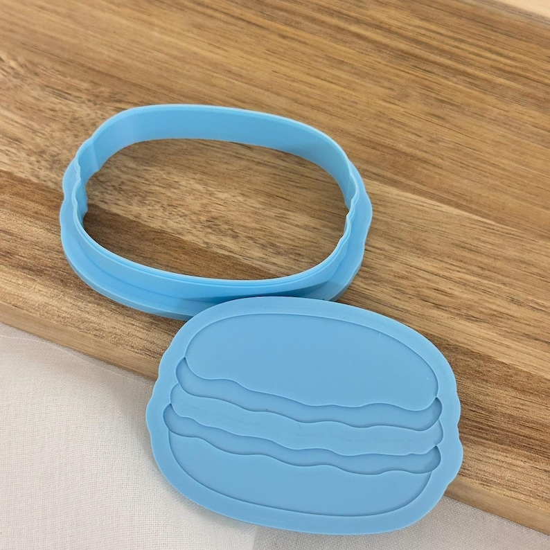 Macaron Cookie Stamp & Cutter