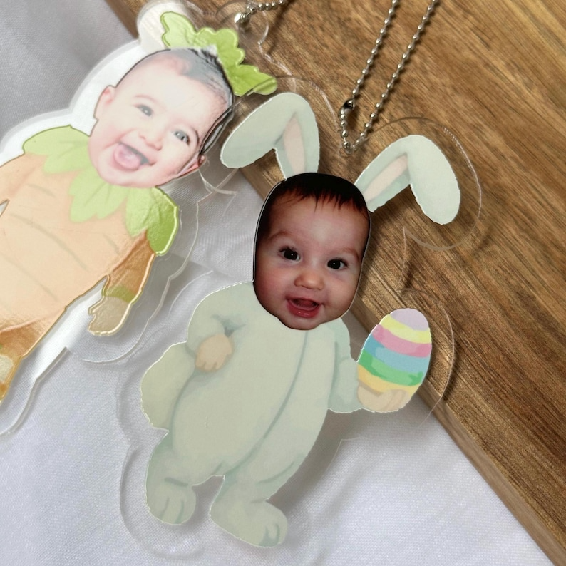 Personalised Easter Basket Tag Hanger