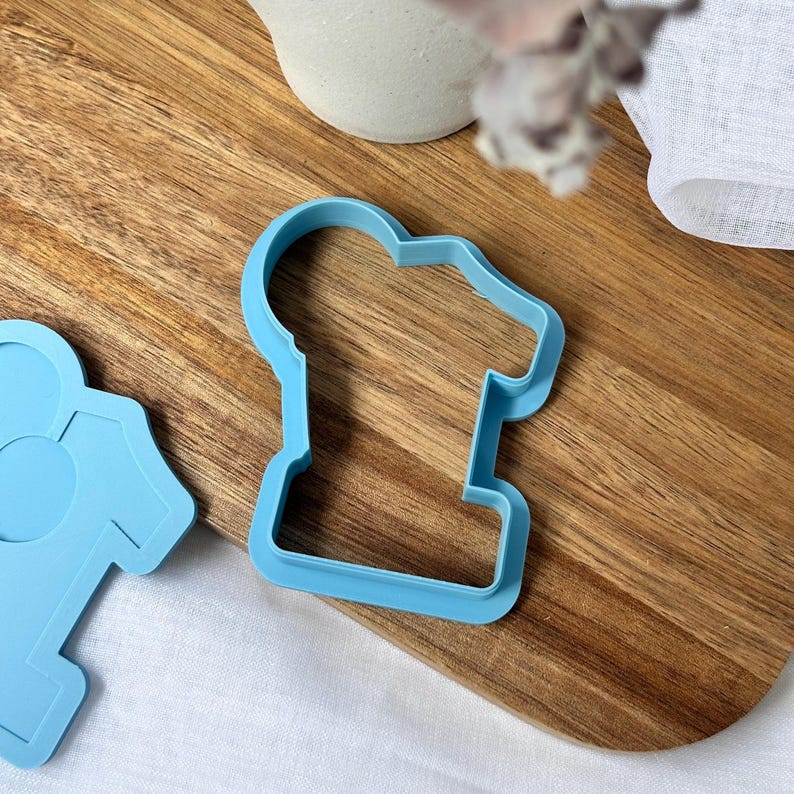 Number One with Balloons Stamp & Cutter