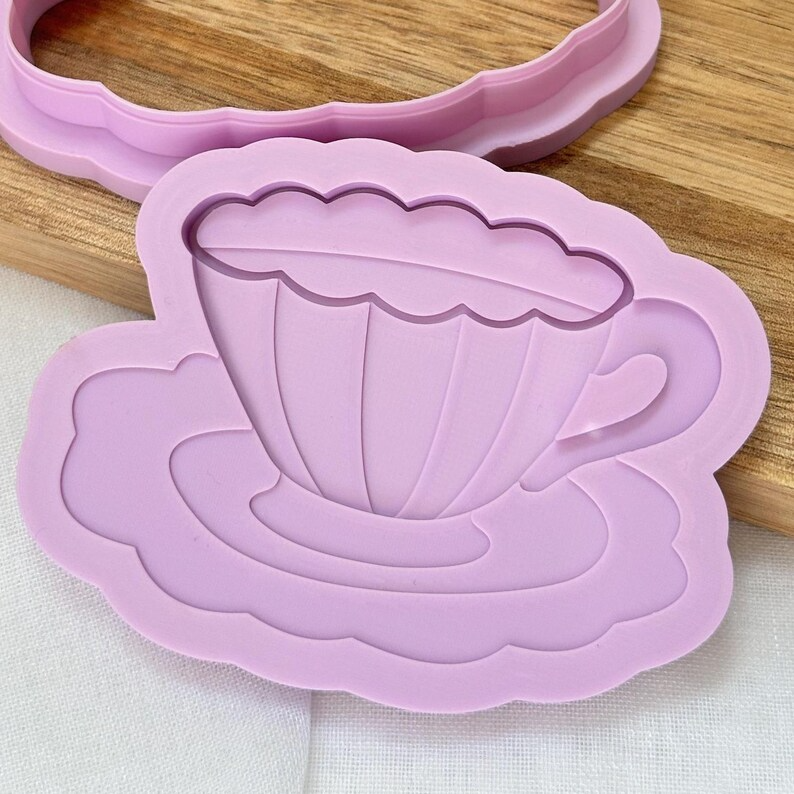 Teacup Cookie Stamp & Cutter