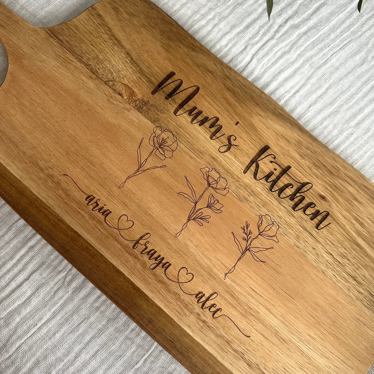 Mother’s Day Personalised Serving Board