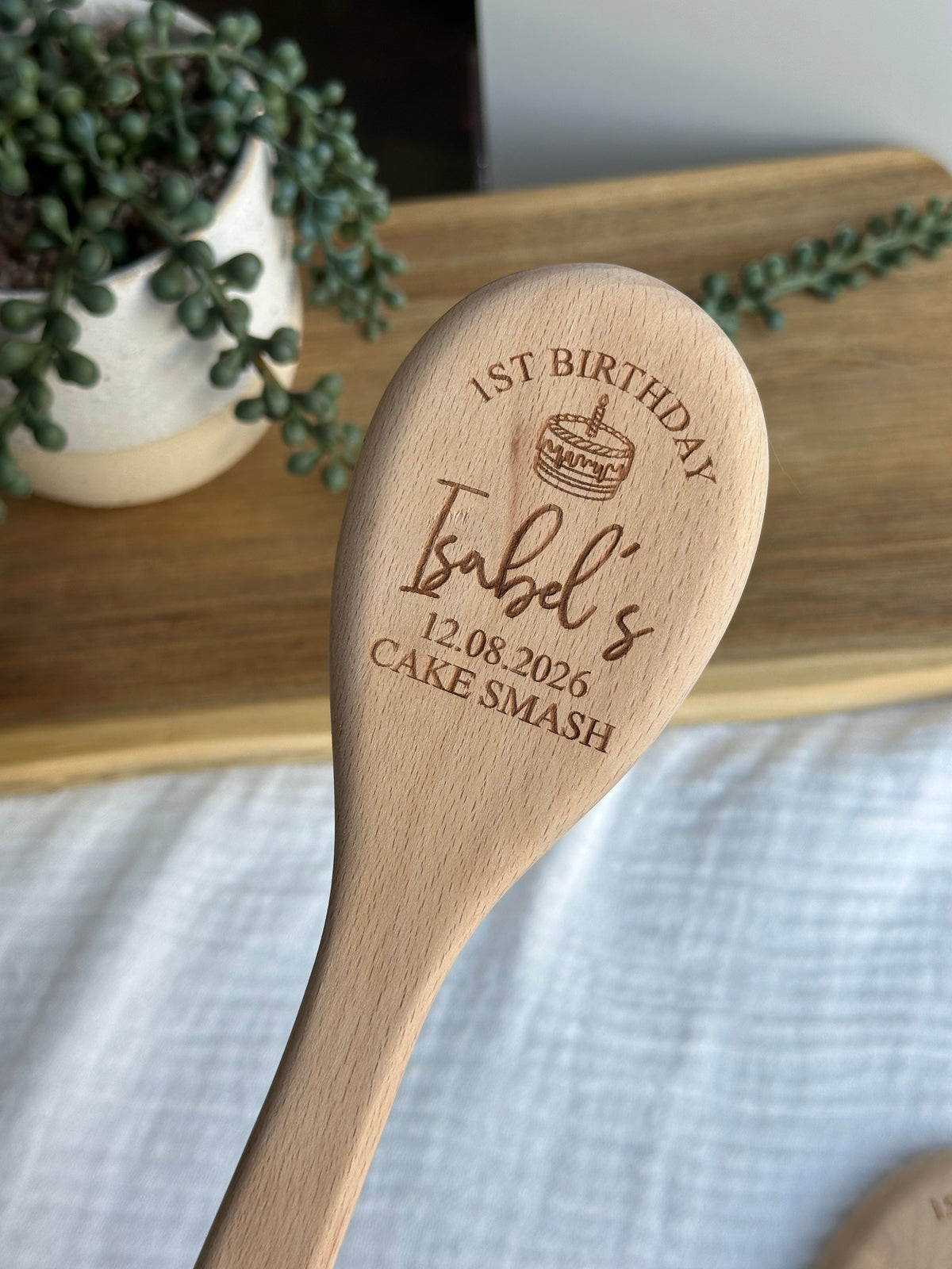 Custom Cake Smash Spoon
