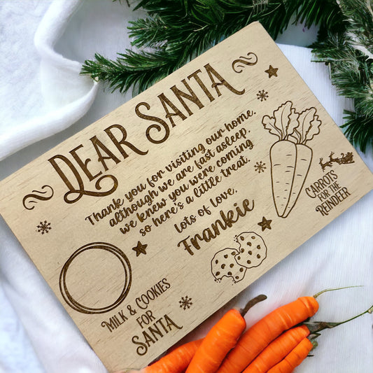 Personalised Santa Board