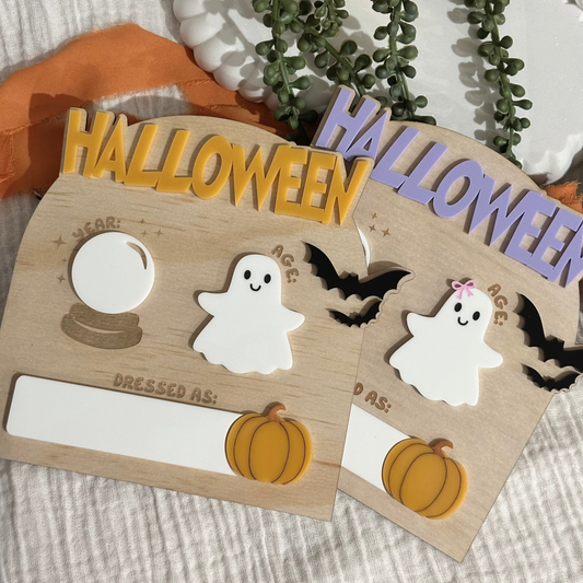 Halloween Costume Photo Board