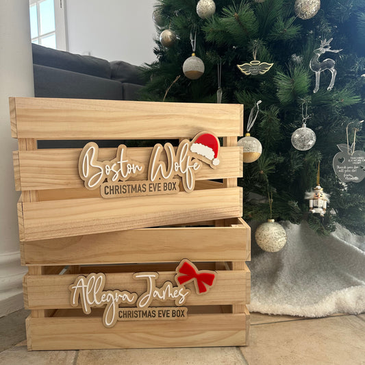 Personalised Christmas Eve Crate