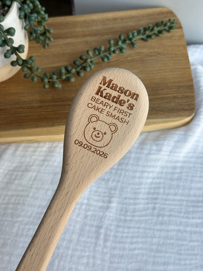 Custom Cake Smash Spoon