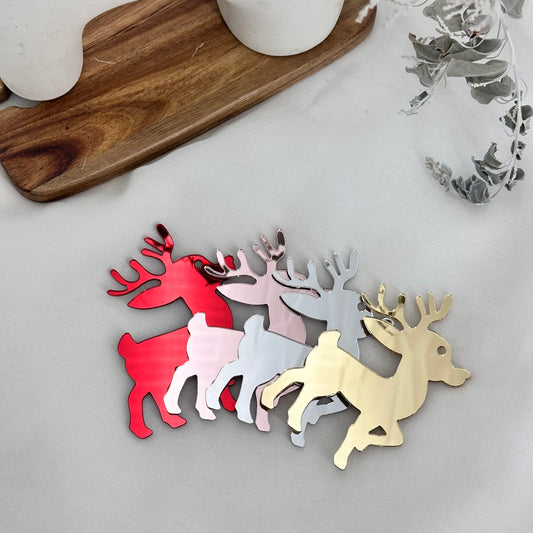 Reindeer Shaped Acrylic Blank