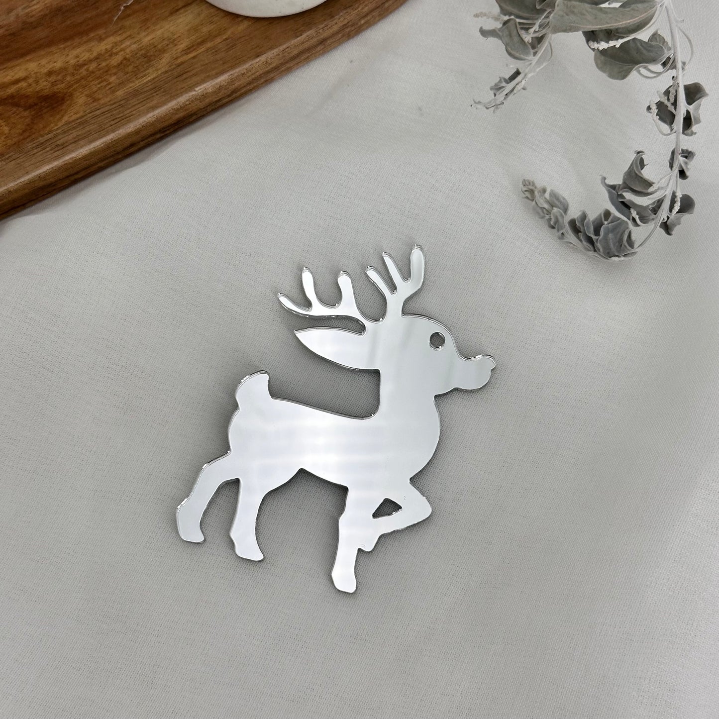 Reindeer Shaped Acrylic Blank