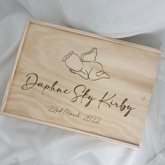 Angel Baby Infant Loss Keepsake Box