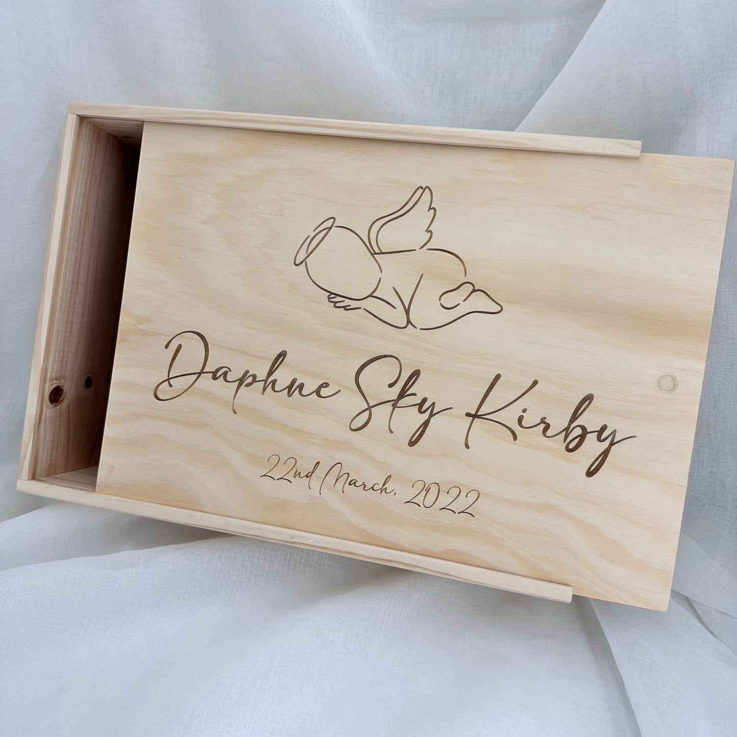 Angel Baby Infant Loss Keepsake Box