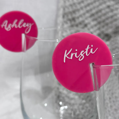 Acrylic Drink Tag