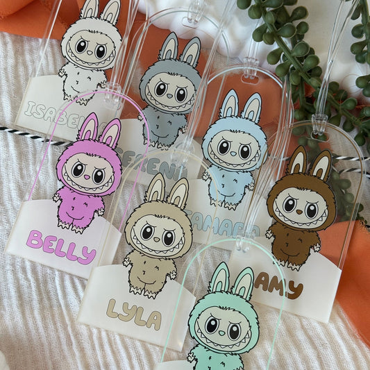 Labubu Bag Tag - UV Printed