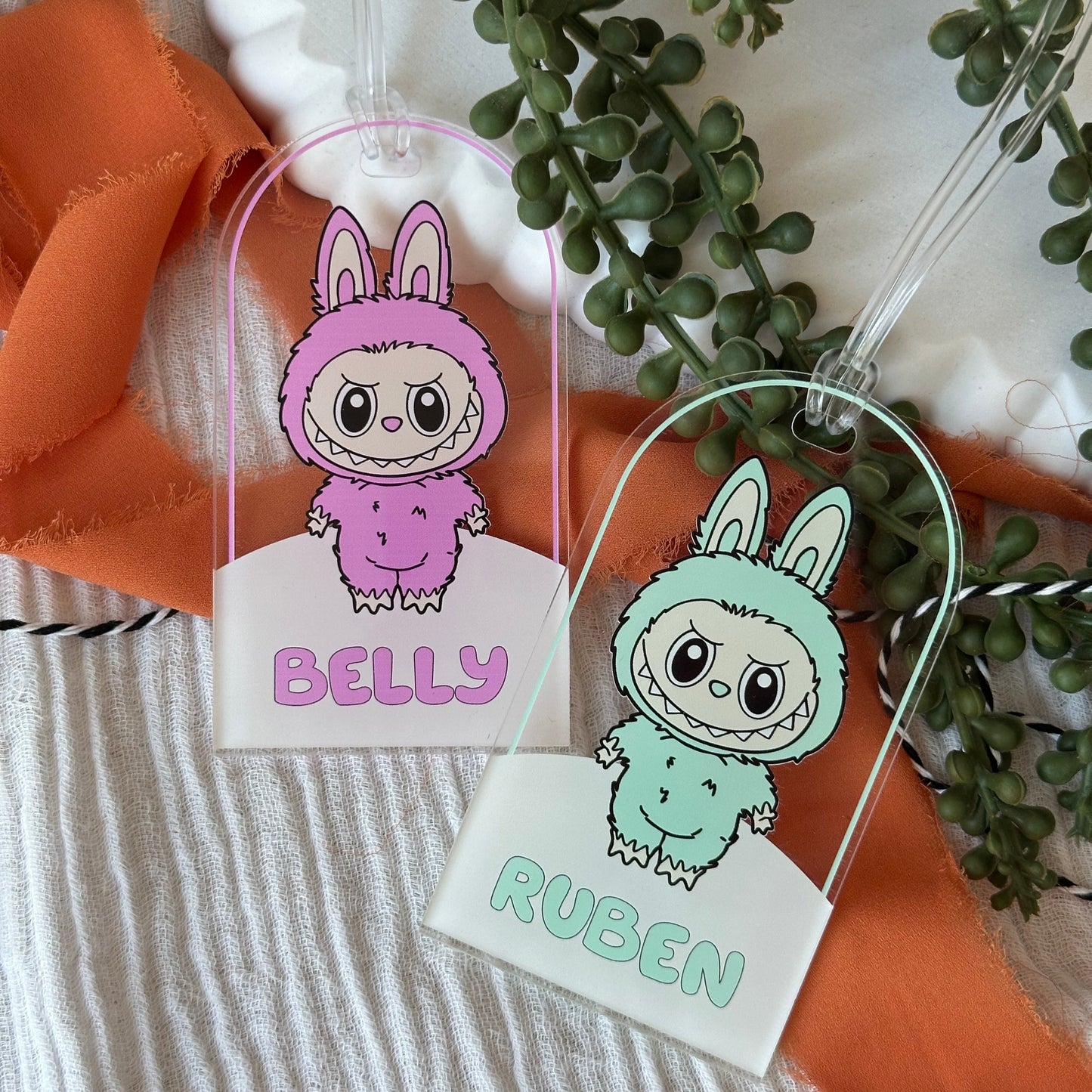 Labubu Bag Tag - UV Printed