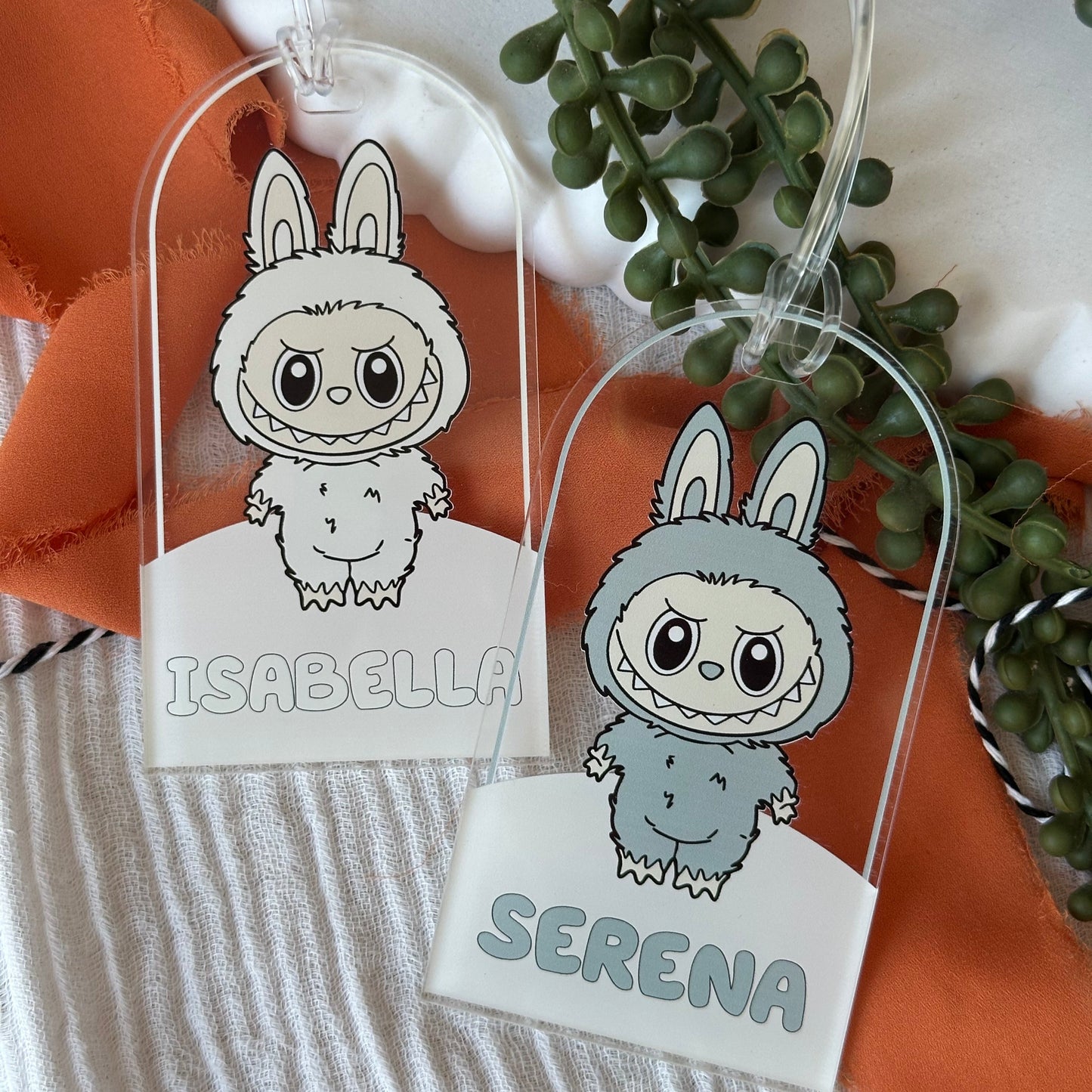 Labubu Bag Tag - UV Printed