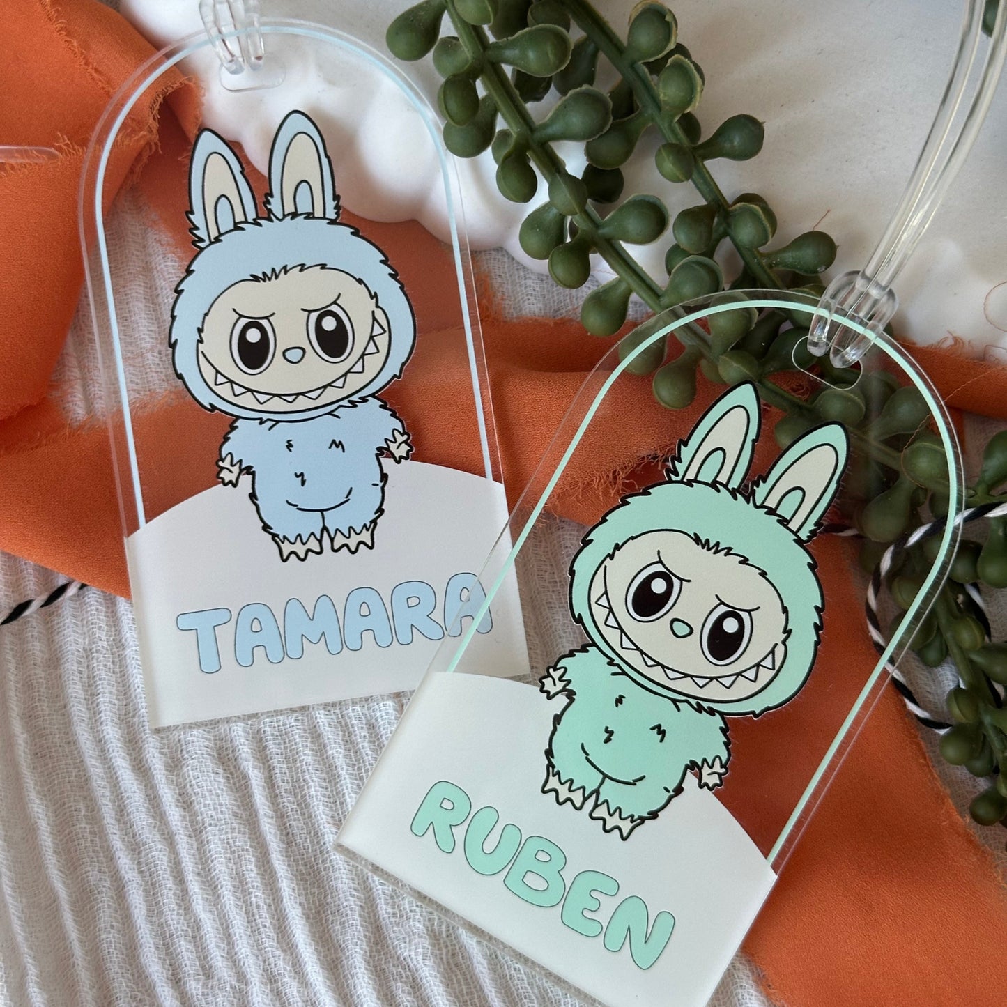 Labubu Bag Tag - UV Printed