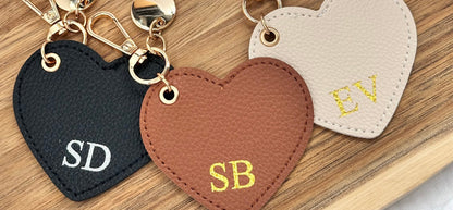 Personalised Heart Keychain