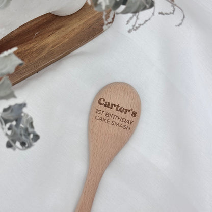 Custom Cake Smash Spoon