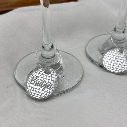 Dicso Ball Acrylic Drink Charm