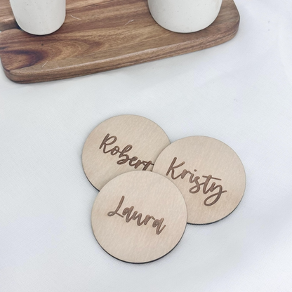 Personalised Place Cards