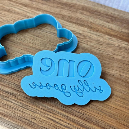 One Silly Goose Cookie Stamp & Cutter