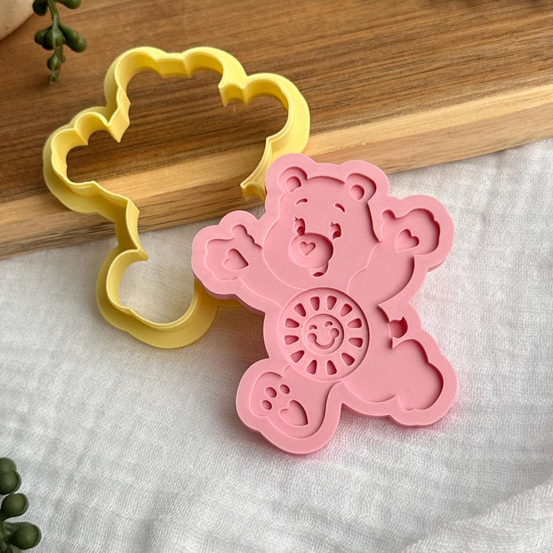 Sunshine Bear Cookie Stamp & Cutter Set