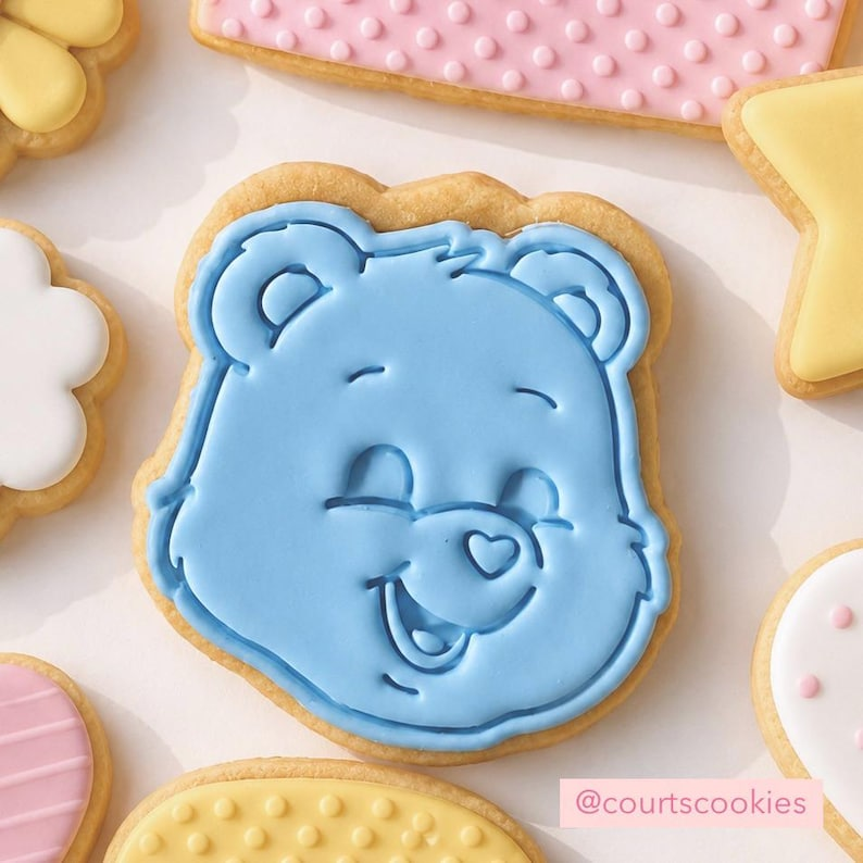 Care Bear Face Cookie Stamp & Cutter Set
