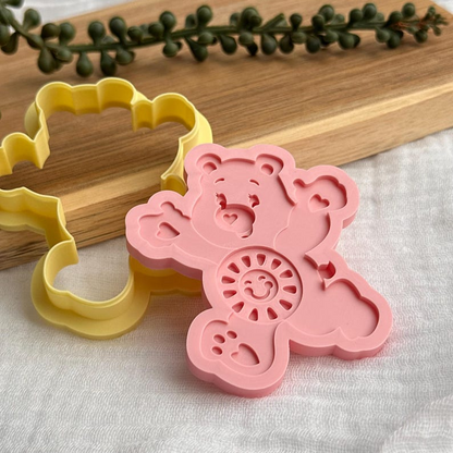 Sunshine Bear Cookie Stamp & Cutter Set