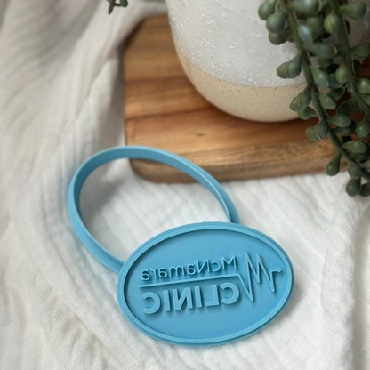 Custom Logo Cookie Stamp & Cutter